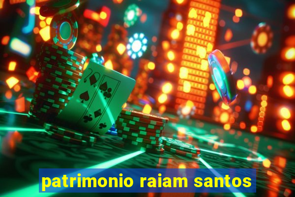 patrimonio raiam santos